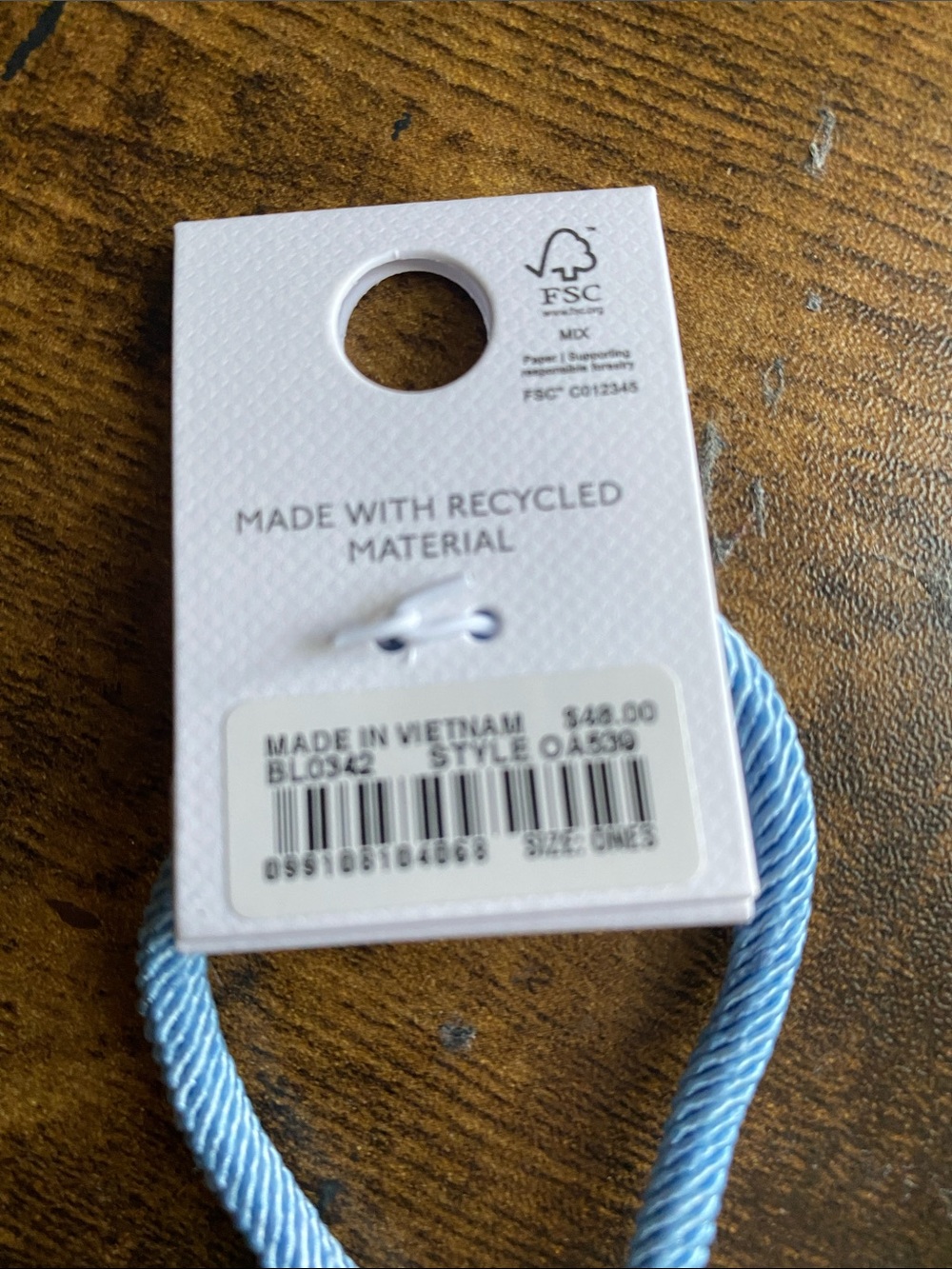 NWT MADEWELL Stone Bag Charm - Picture 8 of 8
